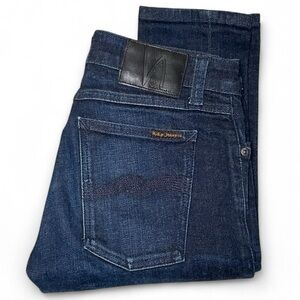 Nudie Jeans Dark Blue Skinny Jeans